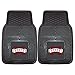 FANMATS 11774 Mississippi State Bulldogs 2-Piece Heavy Duty Vinyl Car Mat Set, Front Row Floor Mats, All Weather Protection, Universal Fit, Deep Resevoir Design