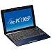 Asus Eee PC 1005P 25,7 cm (10,1 Zoll) Netbook (Intel Atom N450 1.6GHz, 1GB RAM, 160GB HDD, Win 7 Starter) blau