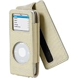 Belkin Canvas and Leather Flip Case for iPod nano 2G (Taupe)