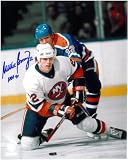 Mike Bossy Autographed New York Islanders 8x10 Photo