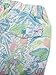 Men's Tropical Hula Print Shorts - X80 Ultra-Soft Elastic Button Short Shorts