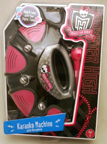 Sakar Monster High Karaoke Machine With Microphone - Sakar 20409