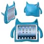 DURAGADGET Carcasa De Caucho Azul Para Ni�os En Forma De Monstro Con Soporte Integrado Dise�ado Para El iPad 4, El iPad 3 Y iPad 2