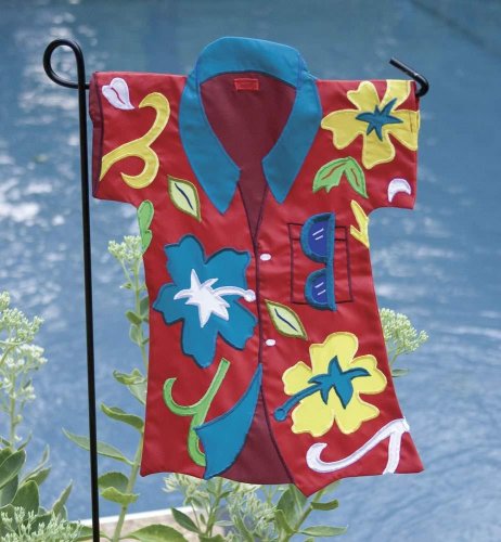 Go Hawaiian Garden Flag