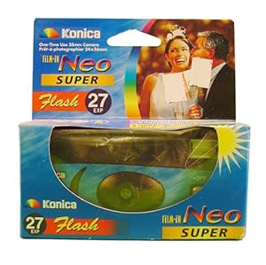 Konica Single Use Camera with Flash
