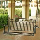 International Caravan Tropico Iron Porch Swing 3493-EP