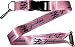 New York Yankees Pink Lanyard Keychain NY