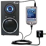 10 Watt Battery Powered Portable Amplified Audio Speaker with Dual charger also charges the HP iPaq 110