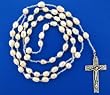 Fresh Water Pearls Rosary - White
