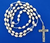 Fresh Water Pearls Rosary - White