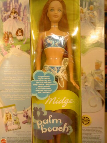Childrens Toyshop  Toys : barbie- midge palm beach