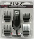 Wahl Peanut Shaped Professional Clipper / Trimmer with 4 Cutting Guides (Model# 8655) Color: BLACK