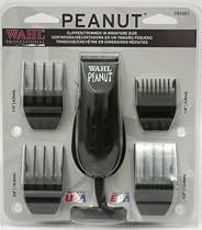 Wahl Peanut Shaped Professional Clipper / Trimmer with 4 Cutting Guides (Model# 8655) Color: BLACK