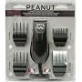 Wahl Peanut Shaped Professional Clipper / Trimmer with 4 Cutting Guides (Model# 8655) Color: BLACK