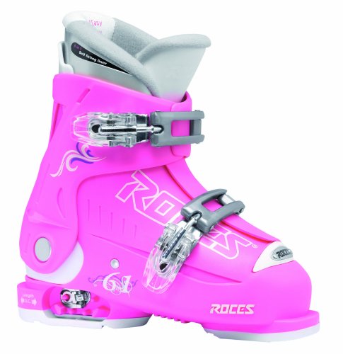 Roces Kinder verstellbarer Skischuh IDEA 22.5-25.5 MP, deep pink white, 36-40