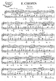 Chopin Valse Op. 69, No. 1: Instantly download and print sheet music