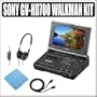 Sony GV-HD700 High Definition Video Walkman w/ Sony MDR-NC40 Headphone Accessory Kit