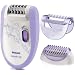 Philips HP6509 Satinelle Soft Sensitive Total Body Epilator with Shaving Attachment