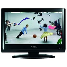 Toshiba 19AV615DB 19-inch Widescreen HD Ready LCD TV with Freeview - Black