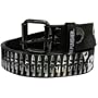 Punisher - Skulls Bullet Studded Leather Belt