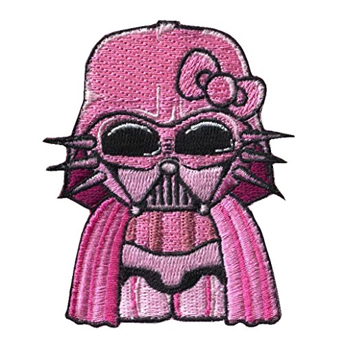 Velcro Hello Kitty Darth Vader Star Wars Empire Dark Side Morale [3 Inches] Patch