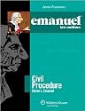 Emanuel Law Outlines: Civil Procedure