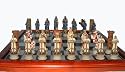 Crusades Hand Decorated Chess Set with Board (AB004)