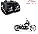 Auto Pearl - Pro Biker SIDE HANGING Water Proof Bike Twin Saddle KTM Type Bags Black For - Regal Raptor Bobber 350 RS.4499.00