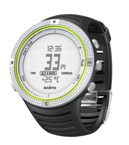 Suunto Core Wrist-Top Computer Watch with Altimeter, Barometer, Compass, and Depth Measurement (Light Green)