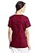 Cherokee Women's Workwear Core Stretch V-Neck Scrubs Shirt, Wine, X-Large