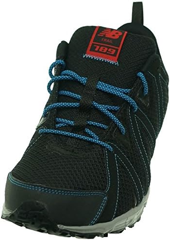 New Balance Men's ME789 Running Shoe, Black/Blue, 12 D US