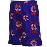 NCAA Chicago Cubs Youth Royal Blue Maverick Boxer Shorts (Medium)