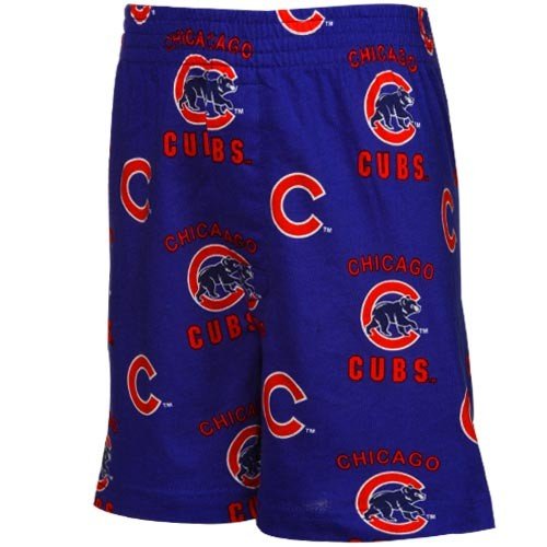 Chicago Cubs Youth Royal Blue Maverick Boxer Shorts (Small)