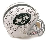 New York Jets 1969 Team Signed Full Size Pro Helmet with 24 Signatures