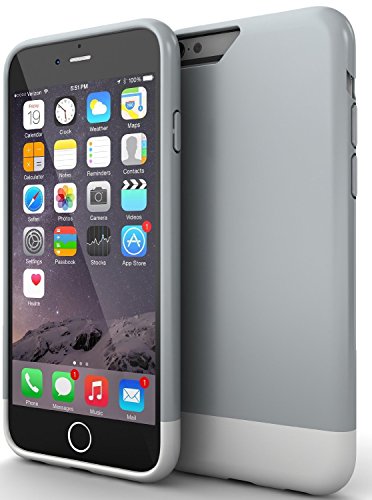 iPhone 6 Plus Case: Stalion® Slider Series Matte-UV Textured Sliding Style Protective Slim Hard Case for Apple iPhone 6s Plus & iPhone 6 Plus (5.5