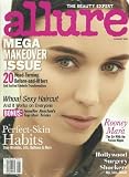 Allure Magazine January 2012 Rooney Mara, Hollywood Surgery Shockers, Mega Makeover Issue
