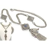Vintage Style Tassel Necklace