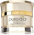 PURA D'OR Anti-Aging Premium Organic Argan Oil Day & Night Face Cream, 1.7 Ounce