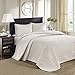Madison Park Quebec Reversible Bedspread Set Cream King