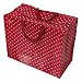 Red Spot Reusable Shopping Laundry Bag