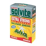 Solvite Extra Strong All Purpose Fast Mix Wallpaper Adhesive Hangs 20 Rolls