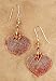 Irridescent Aspen Leaf Earrings. Made with Real Leaf!