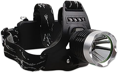 Storetech Outdoor Adjustable Rechargeable High Power 1800LM CREE T6 LED Waterproof Headlamp with 3 Lighting Modes