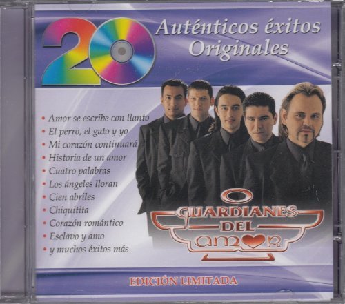 Los Guardianes Del Amor - Guardianes Del Amor Los 20 Exitos Autenticos Exitos Originales Cd By Guardianes Del Amor Los 20 Exitos Autenticos Exitos Originales Cd (0100-01-01) - Zortam Music