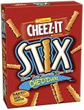 Sunshine Cheez-It Baked Snack Crackers, Stix Cheddar, 9.5-Ounce Boxes (Pack of 6)