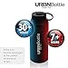 URBNBottle- Insulated Stainless Steel Water Bottle (32OZ Black), BPA Free, Sweat Free, Vacuum Sealed Double Wall Keeps Drinks Cold Or Hot For 12+ Hours