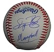 Moneyball Stephen Bishop Autographed ROLB Baseball Featuring "Moneyball" Inscription! Proof Photo