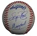 Moneyball Stephen Bishop Autographed ROLB Baseball Featuring "Moneyball" Inscription! Proof Photo