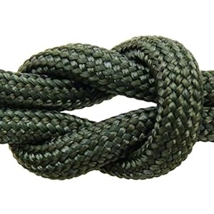 Paracord - Guaranteed MilSpec C-5040H Compliant, 8-Strand, Type III, Military Survival 550 Parachute Cord. 110 Ft. Hank of FOLIAGE GREEN 504, Made in the U.S. from 100% Nylon. Includes FREE EBook: 