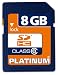 Produkt-Bild: Platinum 8 GB Class 6 SDHC Speicherkarte